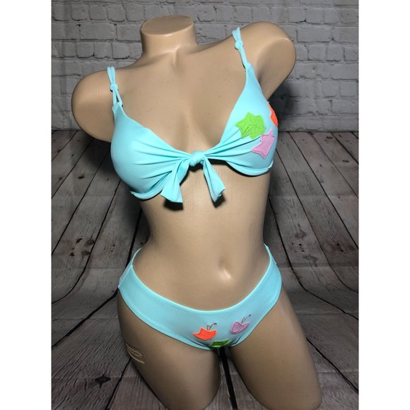 Super cute‎ New applique swim bikini - Picture 1 of 3